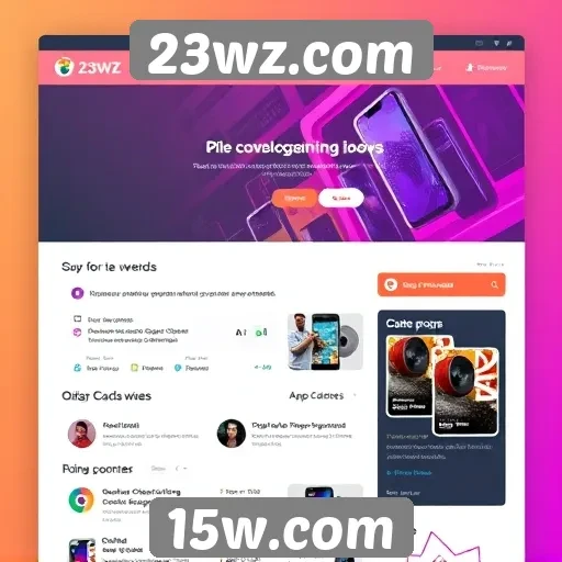 Novidades na interface do usuário do 23wz.com